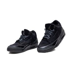 Nike Air Jordan 3 Retro "Black‎ Cat" CT8532-001 Women's US 9/CM: 25.5